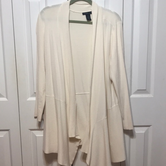 Plus Size Cream Swing Open Cardigan! - Picture 1 of 5